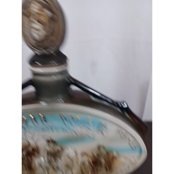 1961 Beam Decanter Civil War Centennial Empty Lee Jackson Longstreet + - Picture 9 of 10